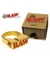 Raw Ring 24k Gold Sygnet na jointa