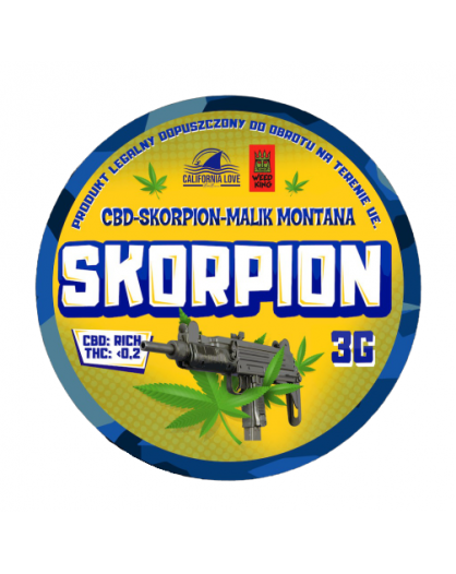 Skorpion Susz CBD - Malik Montana