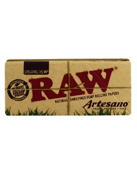 Bibułki RAW Artesano Organic Hemp King Size