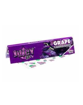 Bibułki smakowe Juicy Jay's Grape King Size Slim