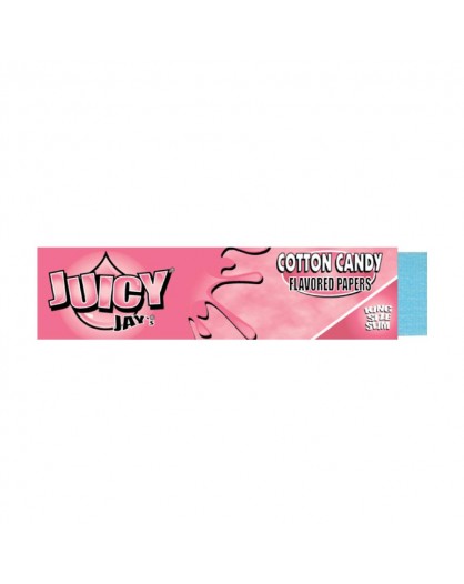 Bibułki smakowe Juicy Jay's Cotton Candy King Size Slim