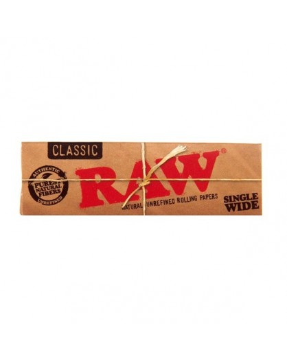 Bibułki RAW Single Wide Classic