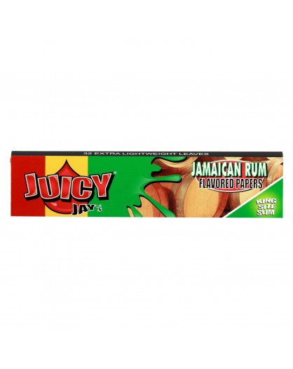 Bibułki Juicy Jay's Jamaican Rum King Size Slim