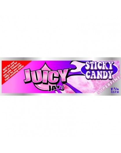 Bibułki smakowe Juicy Jay's Sticky Candy 1 1/4 SUPER FINE