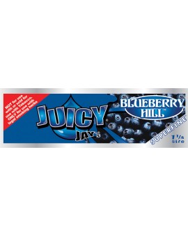Bibułki smakowe Juicy Jay's Blueberry Hill 1 1/4 SUPER FINE
