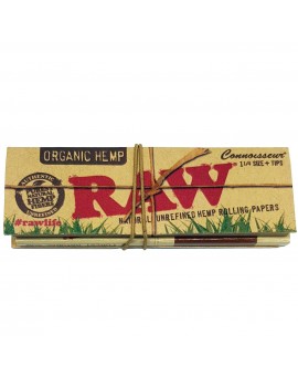 Bibułki RAW Connoisseur Organic Hemp 1 1/4
