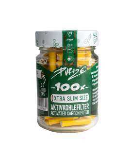 PURIZE® Glass I 100 XTRA Slim Size Organic Yellow