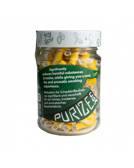 PURIZE® Glass I 100 XTRA Slim Size Organic Yellow