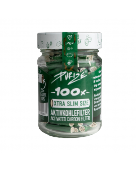 PURIZE® Glass I 100 XTRA Slim Size Organic Green