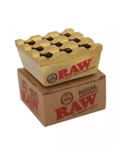 RAW Regal Metal Gold Ashtray