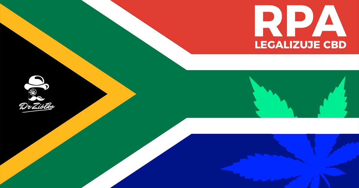 Republika Południowej Afryki na stałe usuwa produkty CBD z listy narkotyków