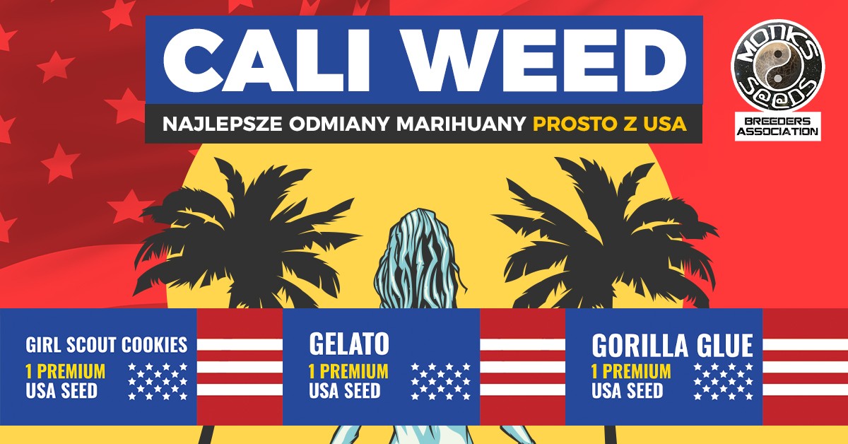 Cali Weed - Amerykańskie Odmiany Marihuany - Monks Seeds